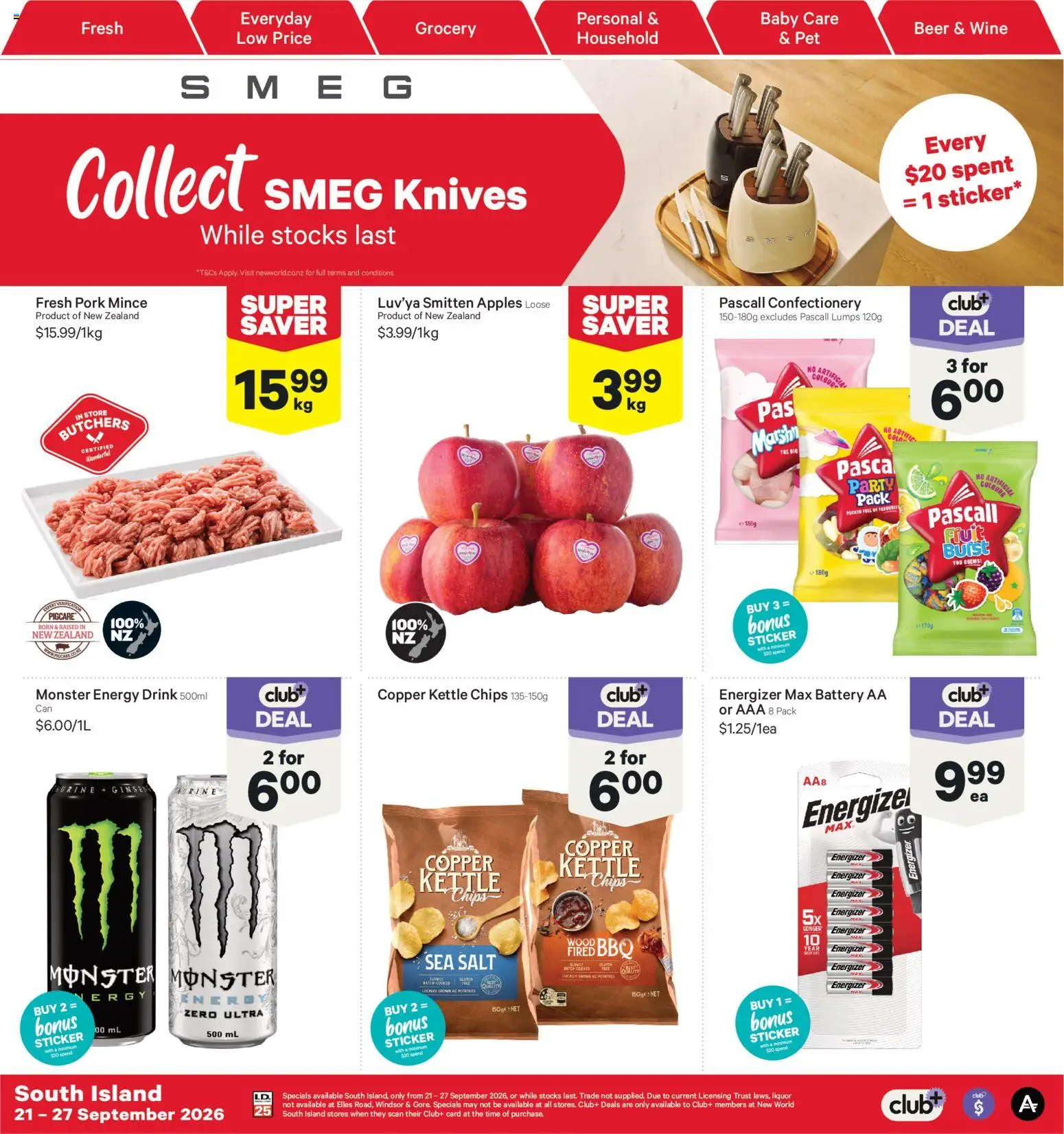 New World catalogue from 21 Sept 2026 | Page: 1