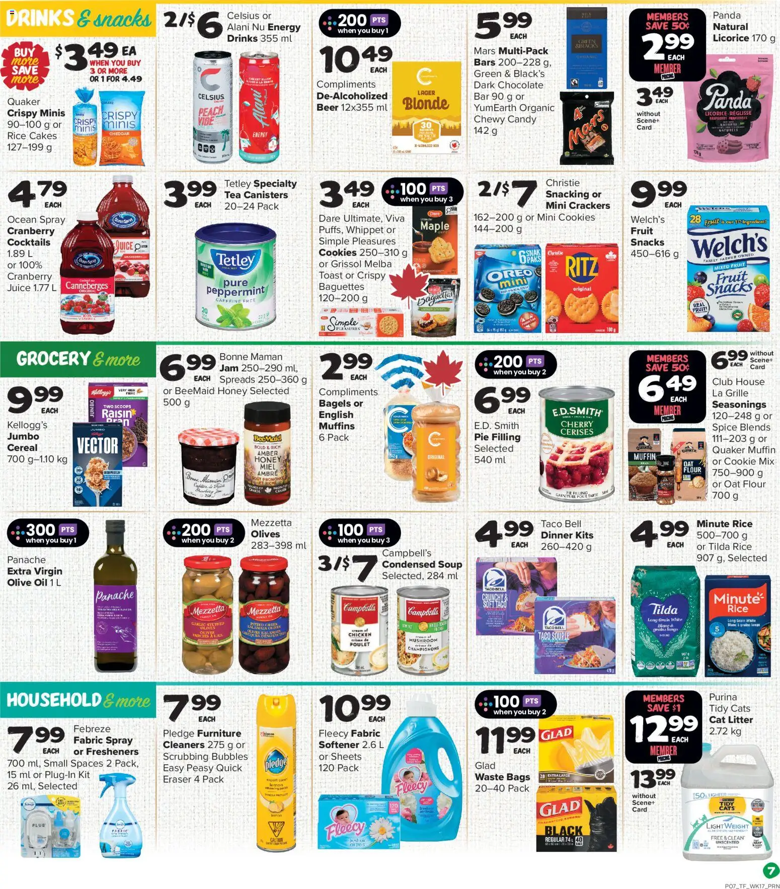 Thrifty Foods flyer valid from Aug 20, 2026 | Page: 8 | Products: Oreo, Toast, Honey, Beer