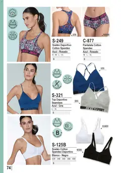 Ofertas Lady Genny válido desde el 09.02.2026 | Página: 76 | Productos: Algodón, Top, Sostén