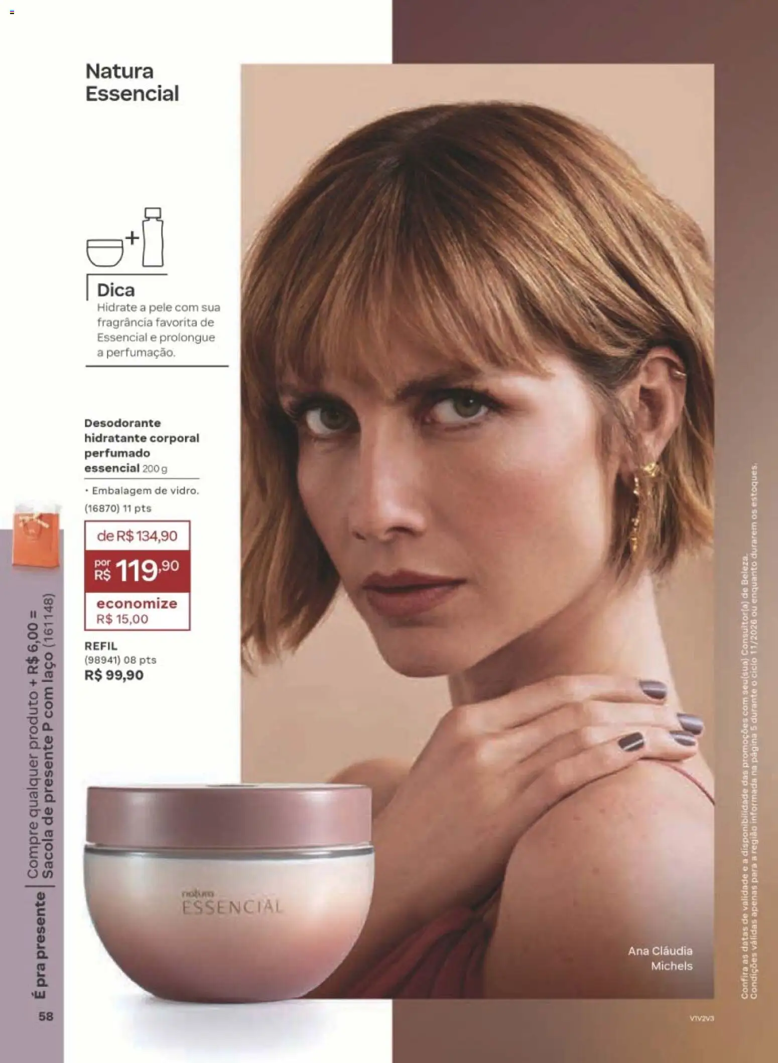 Natura Folheto - válido de 29/06/2026 | Página: 58 | Produtos: Fragrância, Hidratante corporal, Desodorante