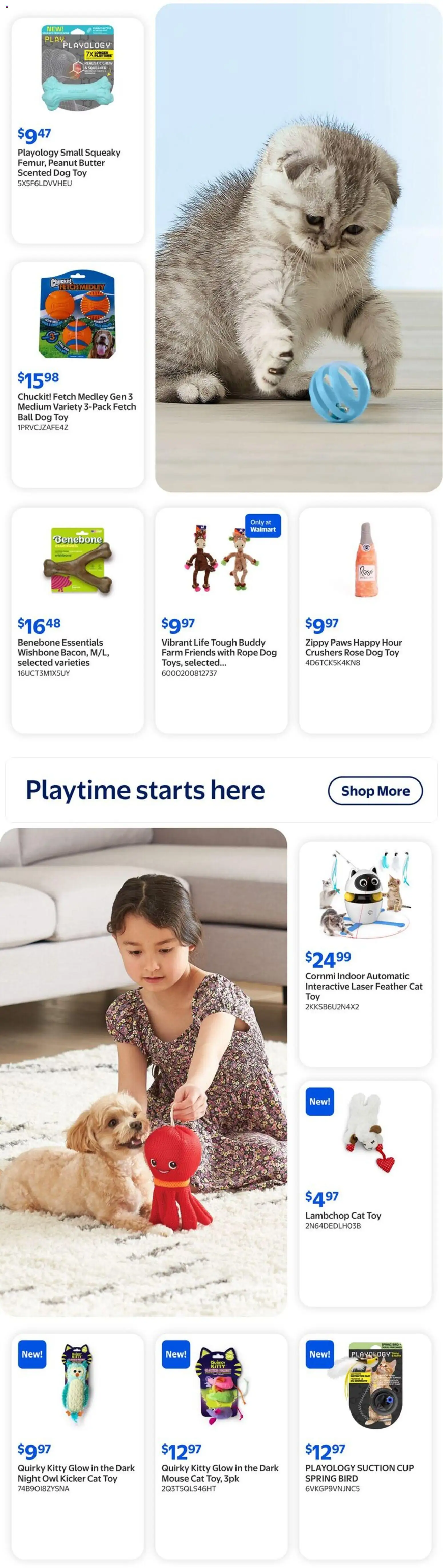 Walmart flyer valid from Aug 13, 2026 | Page: 5 | Products: Mouse, Peanut butter, Butter