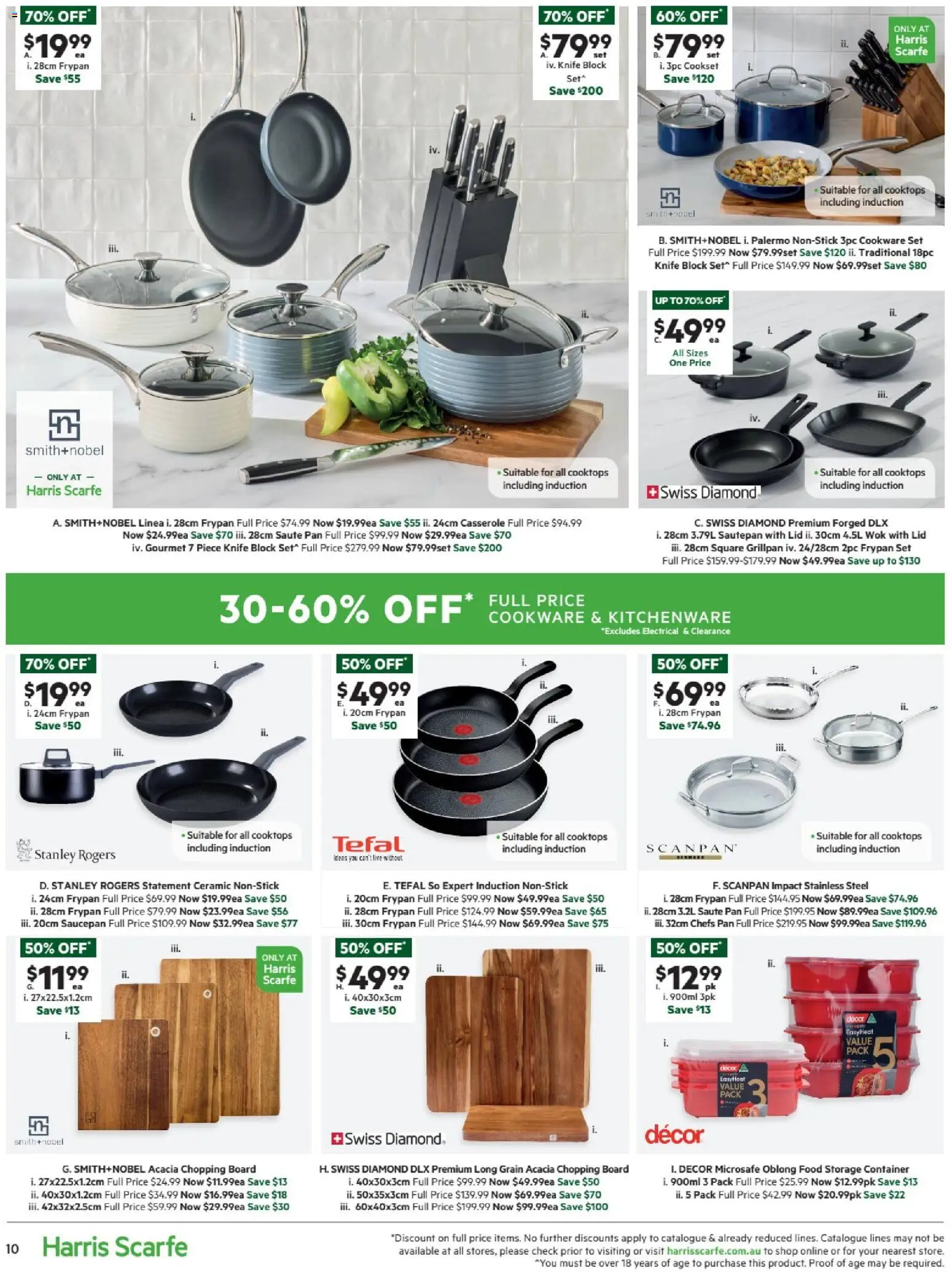 Harris Scarfe catalogue - valid from 07.04.2026 | Page: 10 | Products: Decor, Diamond, Cookware, Food storage