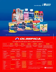 Olímpica - Ofertas saludables -  Vista previa de la revista de la tienda Olímpica valido desde el 01.05.2026 | Página: 18 | Productos: Teléfono