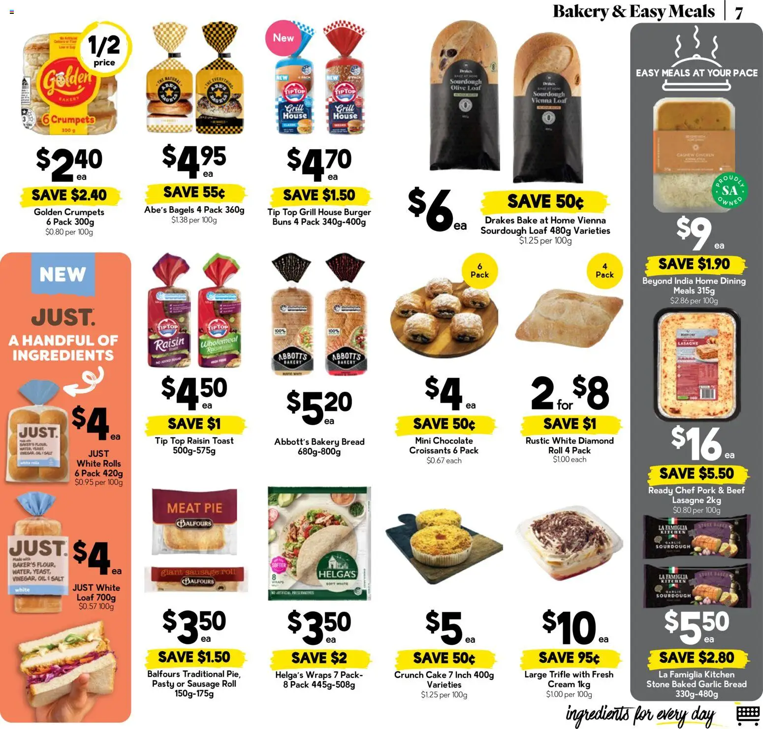 Drakes catalogue - valid from 26/08/2026 | Page: 7 | Products: Beef, Salt, Yeast, Sausage