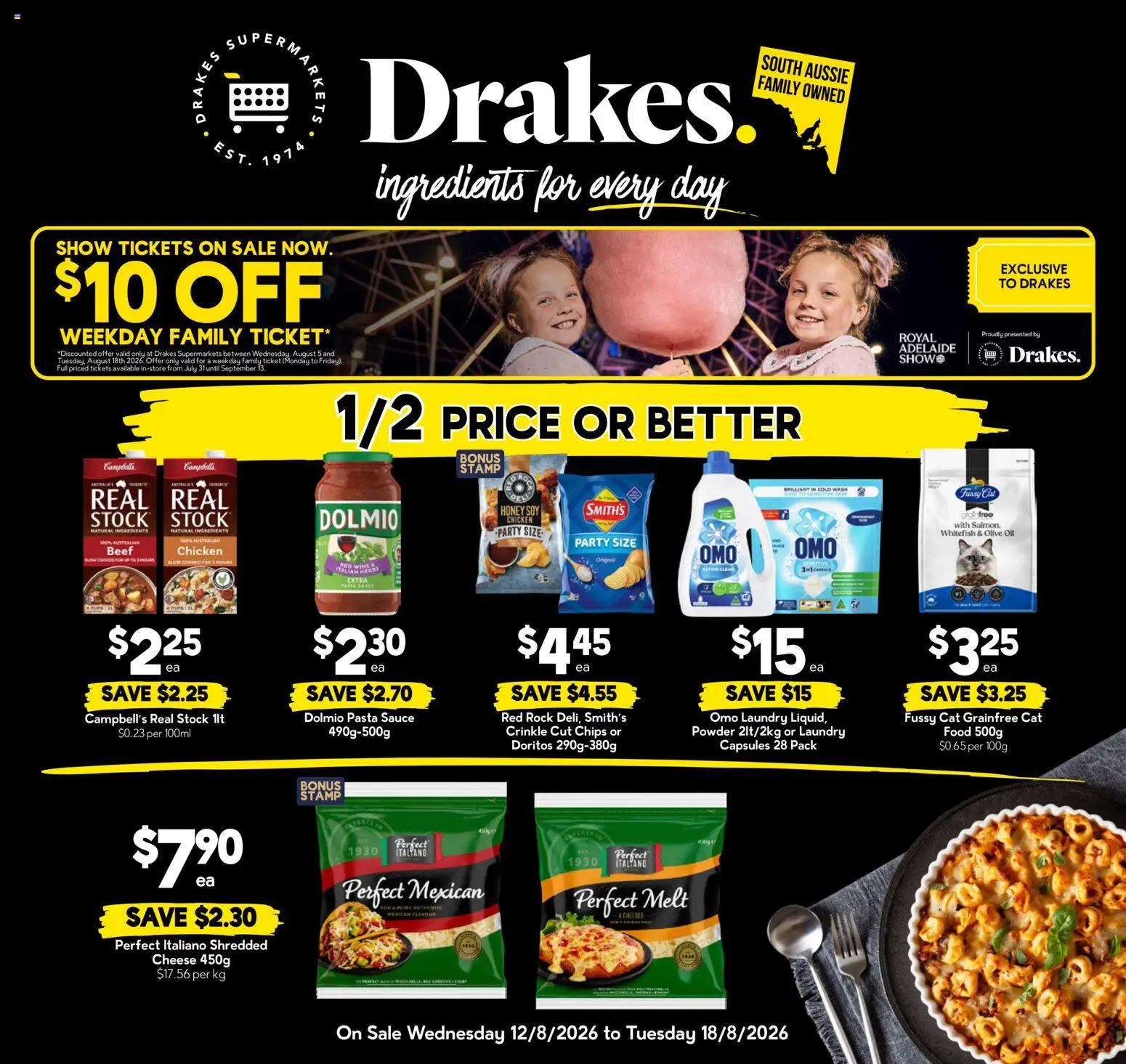 Drakes catalogue - valid from 12/08/2026 | Page: 20 | Products: Ingredients, Oil, Beef, Chips