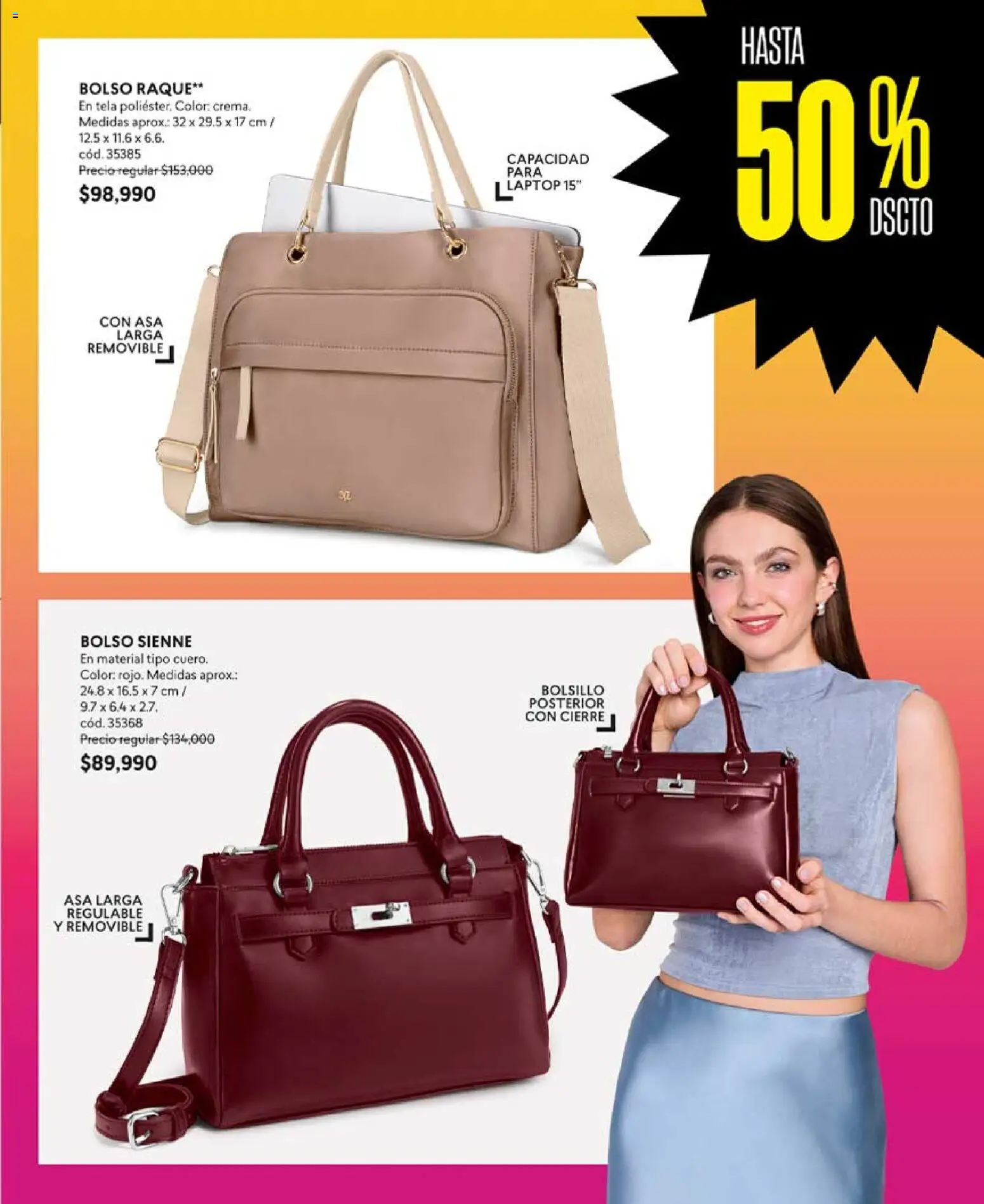 CyZone revista - valida desde el 17.07.2026 | Página: 35 | Productos: Bolso, Laptop