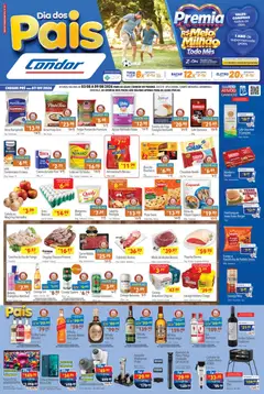 Supermercados Condor ofertas Dia dos Pais - Pré-Visualização do folheto da loja Supermercados Condor, válido de 03/08/2026