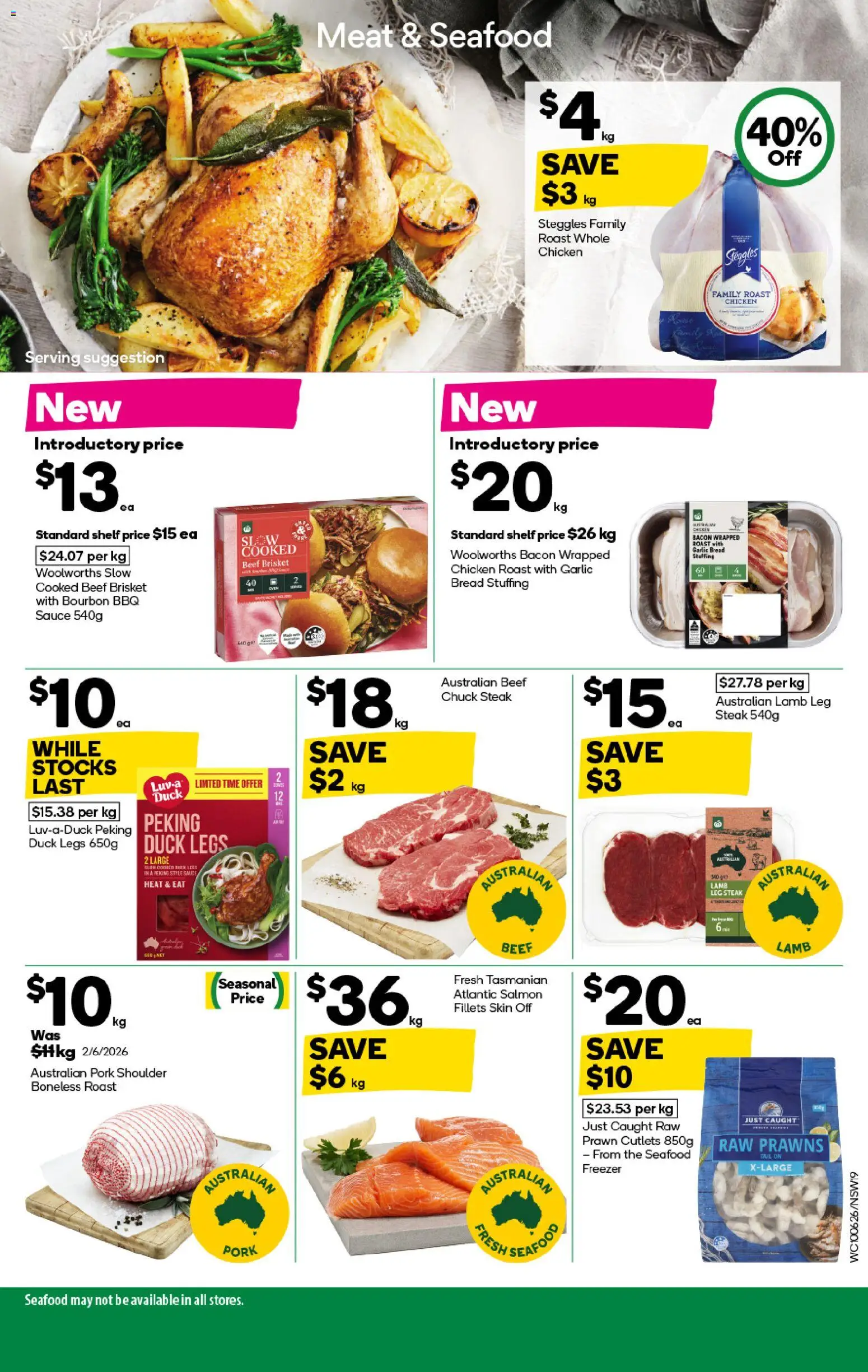Woolworths catalogue - valid from 10.06.2026 | Page: 19 | Products: Shelf, Beef, Steak, Freezer