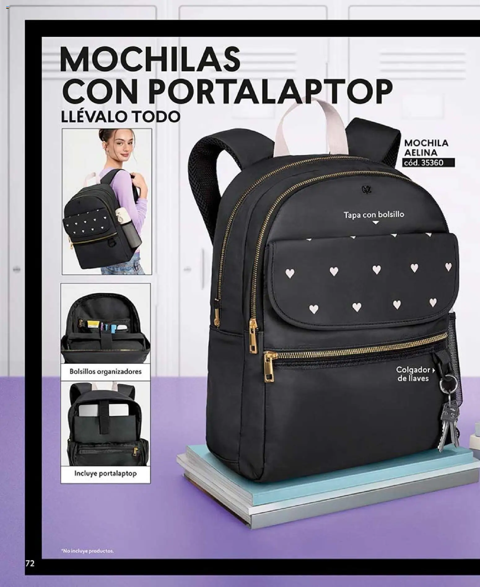 Catálogo CyZone Campaña 13 │ válido desde el 25.07.2026 | Página: 72 | Productos: Tapa, Mochila, Bolsillos