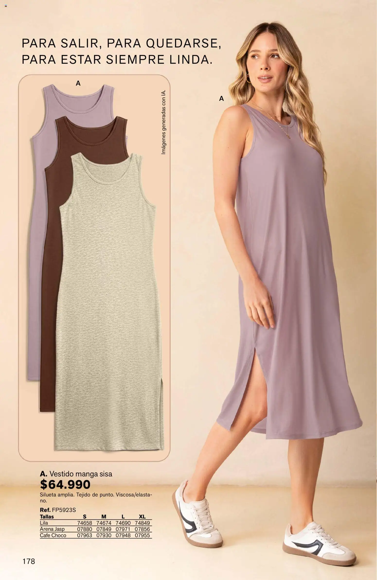 Leonisa revista - valida desde el 04.06.2026 | Página: 178 | Productos: Vestido, Café