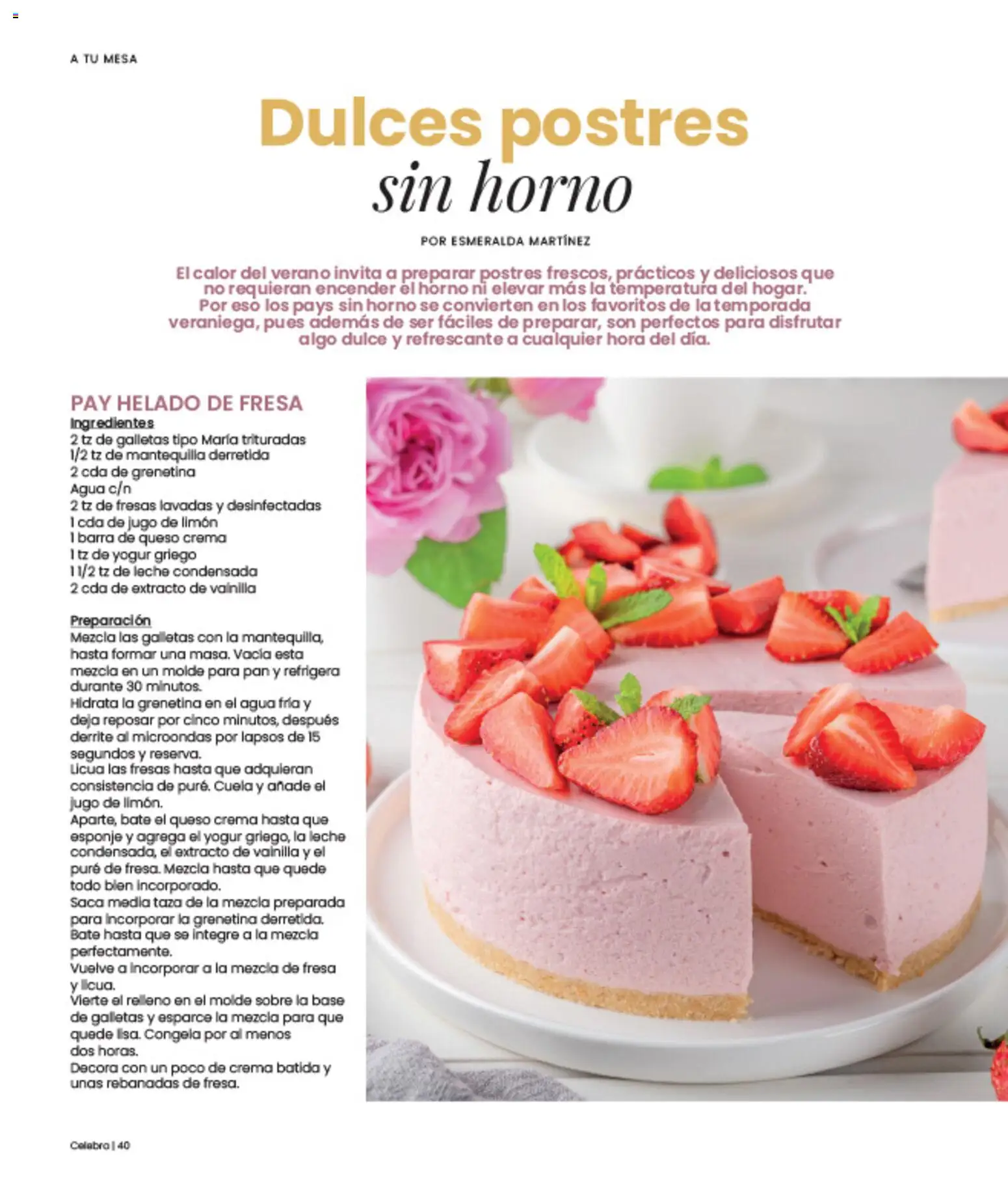 Nuevas ofertas de H-E-B válidas en toda la República Mexicana desde el 01/07/2026. ¡Encuentra las mejores ofertas en H-E-B folleto Celebra! | Página: 40 | Productos: Taza, Pan, Yogur, Molde