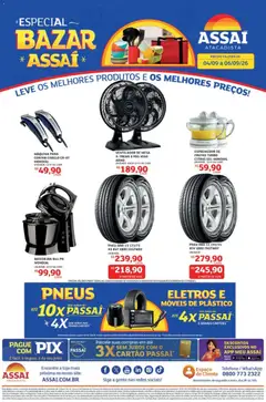 Assaí Atacadista ofertas - BA - Pré-Visualização do folheto da loja Assaí Atacadista, válido de 04/09/2026