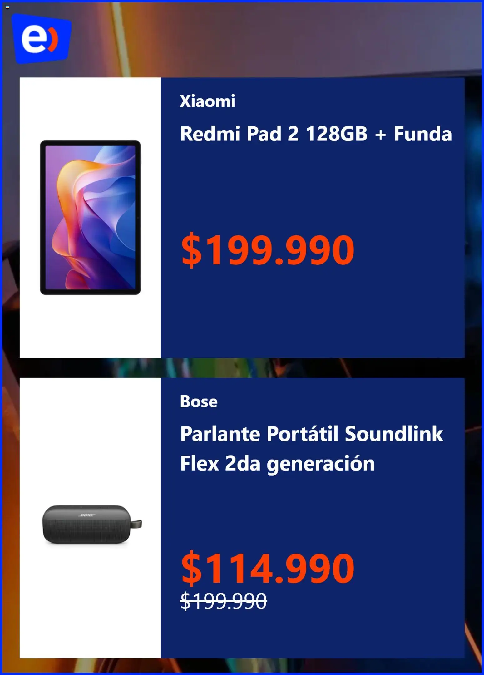 Entel Ofertas │ válido desde el 12.06.2026 | Página: 2 | Productos: Parlante