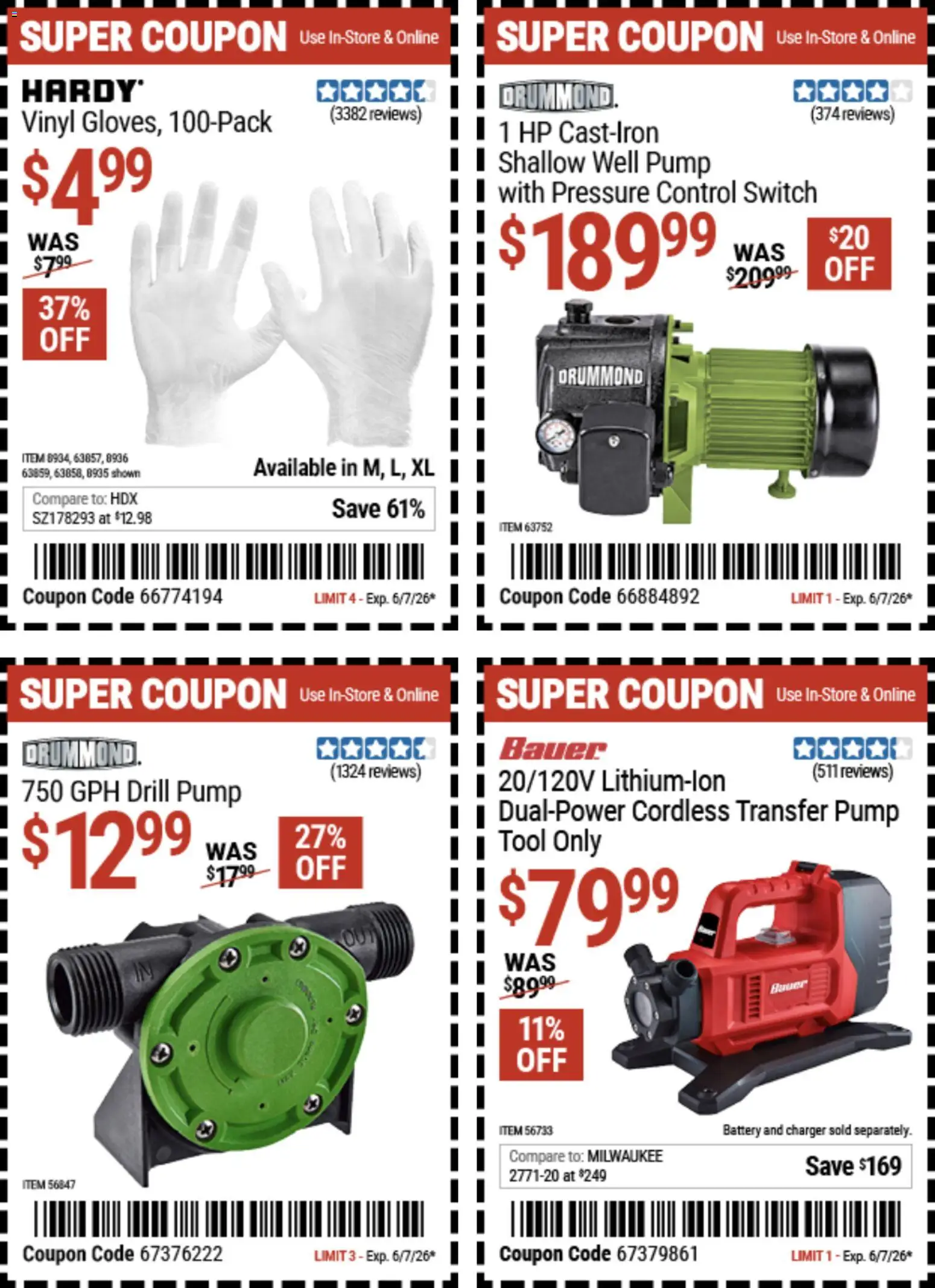 Harbor Freight Weekly Ad - valid from 26.05.2026 | Page: 7