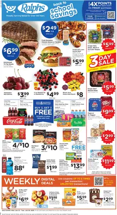 Preview of Ralphs weekly ads valid from 07/22/2026