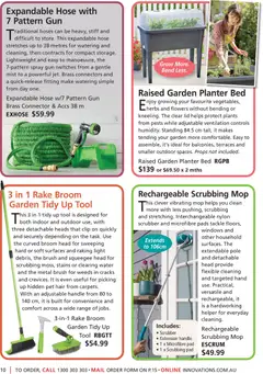 Preview of Innovations catalogue - valid from 24/08/2026 | Page: 10 | Products: Household, Mop, Bed, Broom