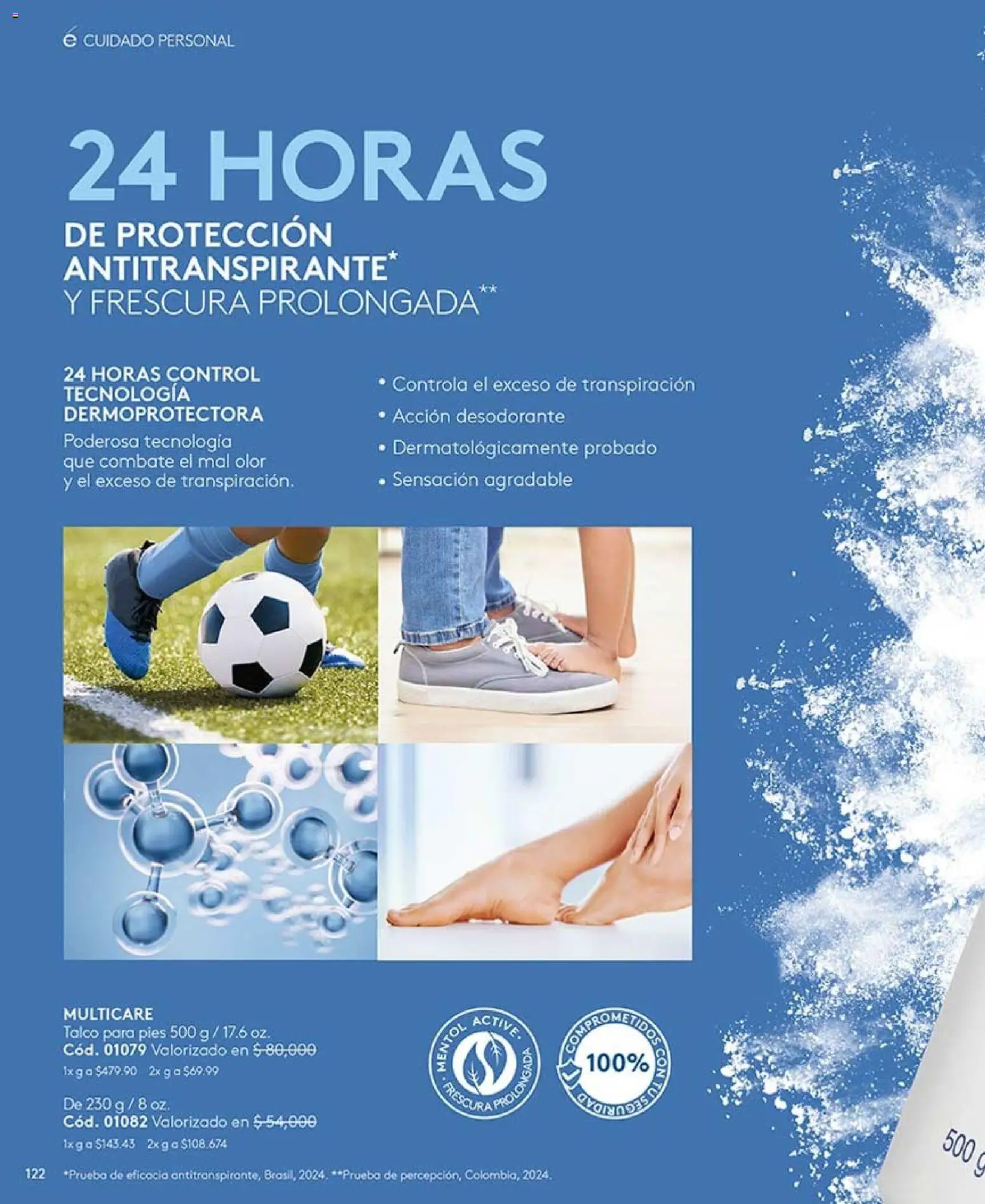 Ésika revista - valida desde el 07/08/2026 | Página: 122 | Productos: Desodorante