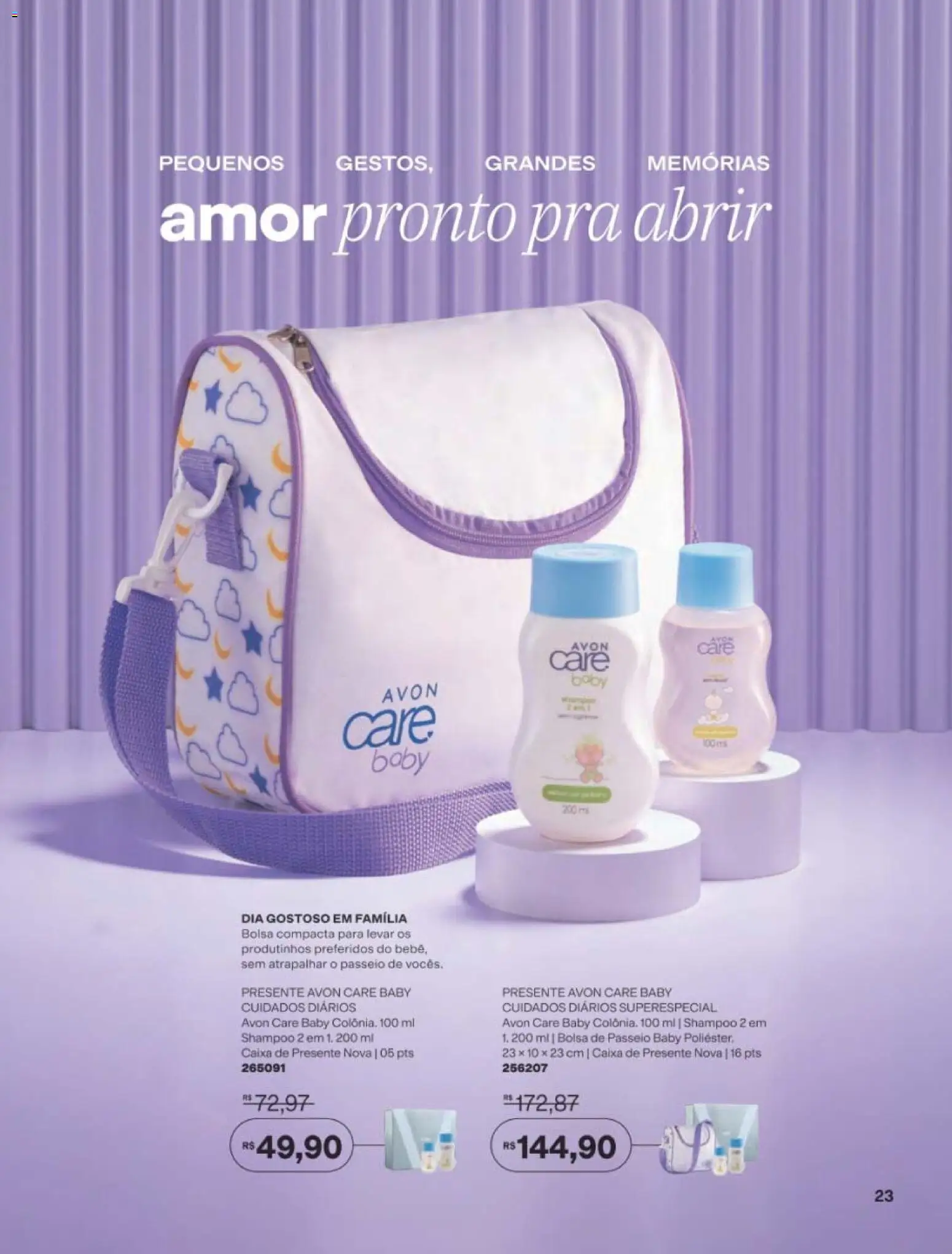 Avon Folheto - válido de 29/06/2026 | Página: 23 | Produtos: Shampoo, Caixa, Bolsa