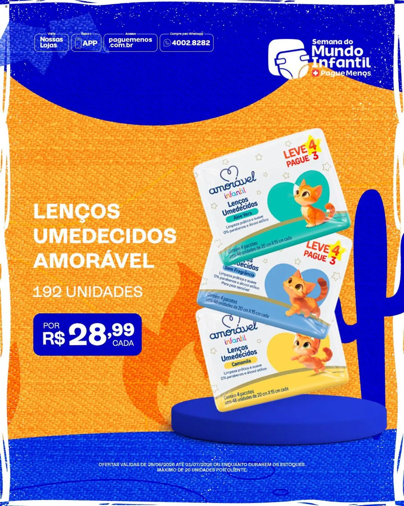 Pague Menos Folheto - válido de 29/06/2026 | Página: 4