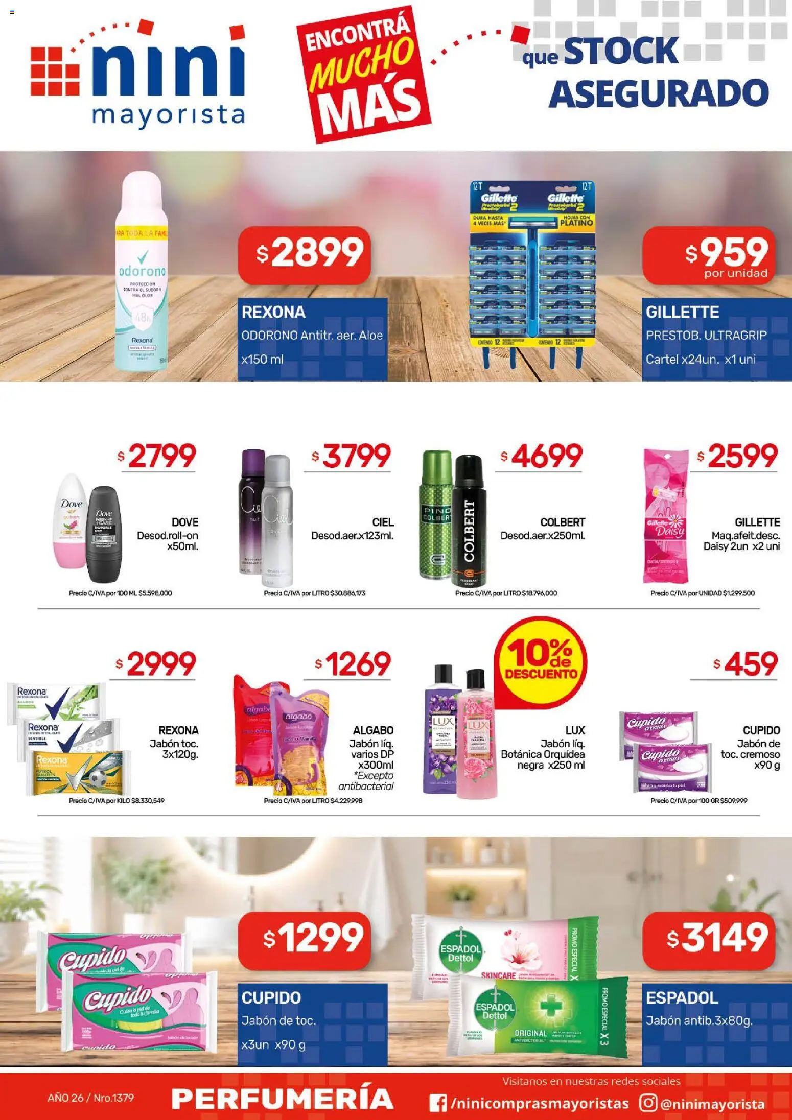 NINI Mayorista catálogo │ válido desde el 28/09/2026 | Página: 5 | Productos: Jabón, Orquídea