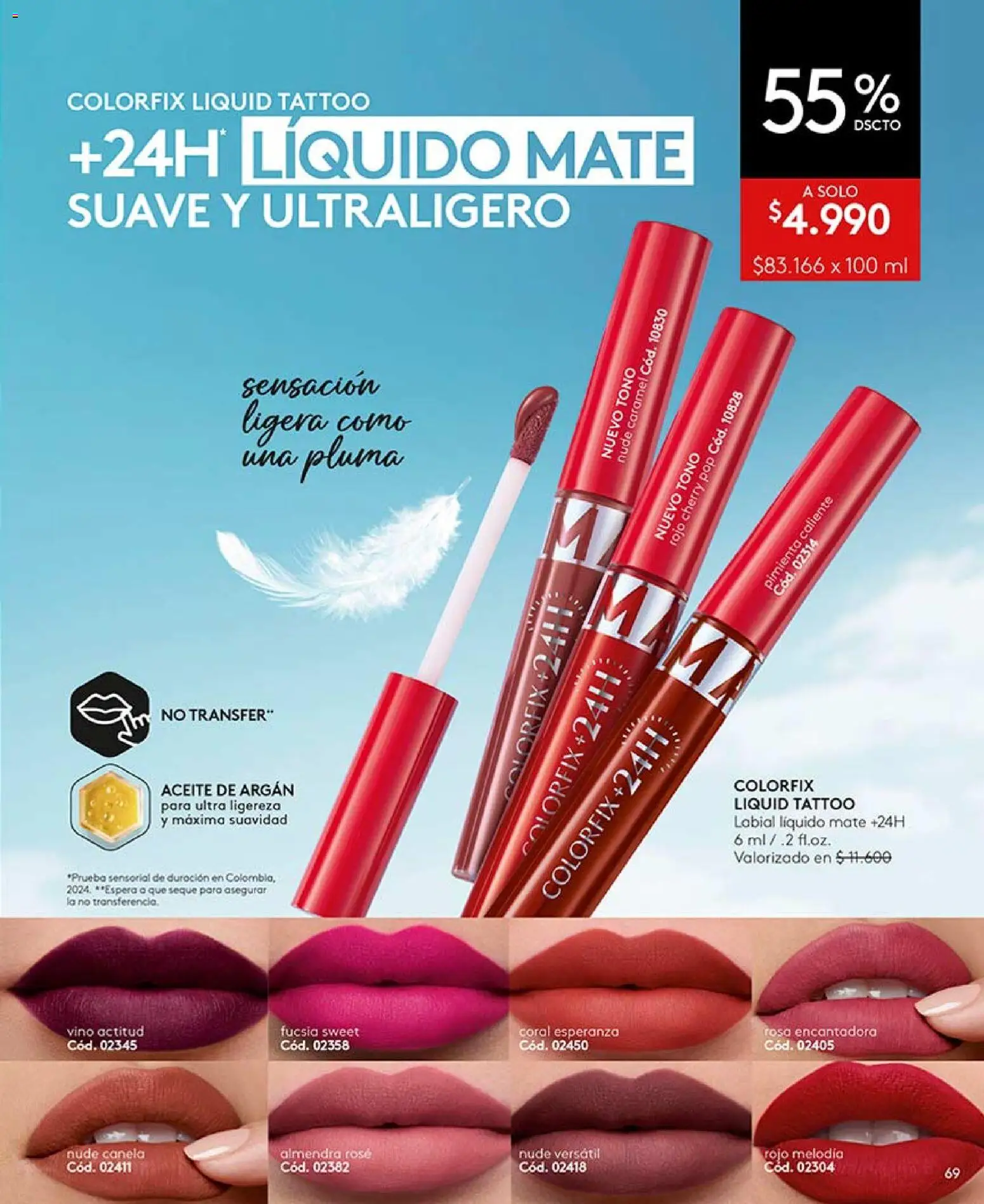 Catálogo Ésika Campaña 9 │ válido desde el 17.05.2026 | Página: 73 | Productos: Pimienta, Almendra, Mate, Aceite