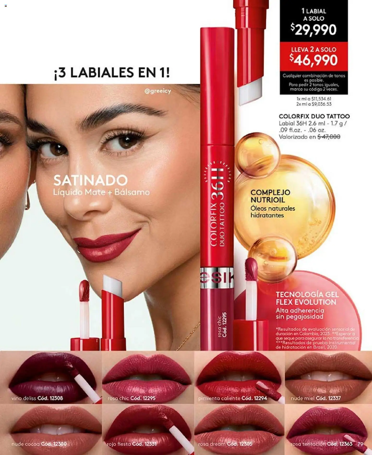 Ésika revista - valida desde el 04.05.2026 | Página: 81 | Productos: Pimienta, Bálsamo, Combinación, Vino