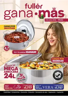 Vista previa de Fuller Gana Más 12 2026, nuevo folleto de la tienda, válido en México a partir del 16/09/2026