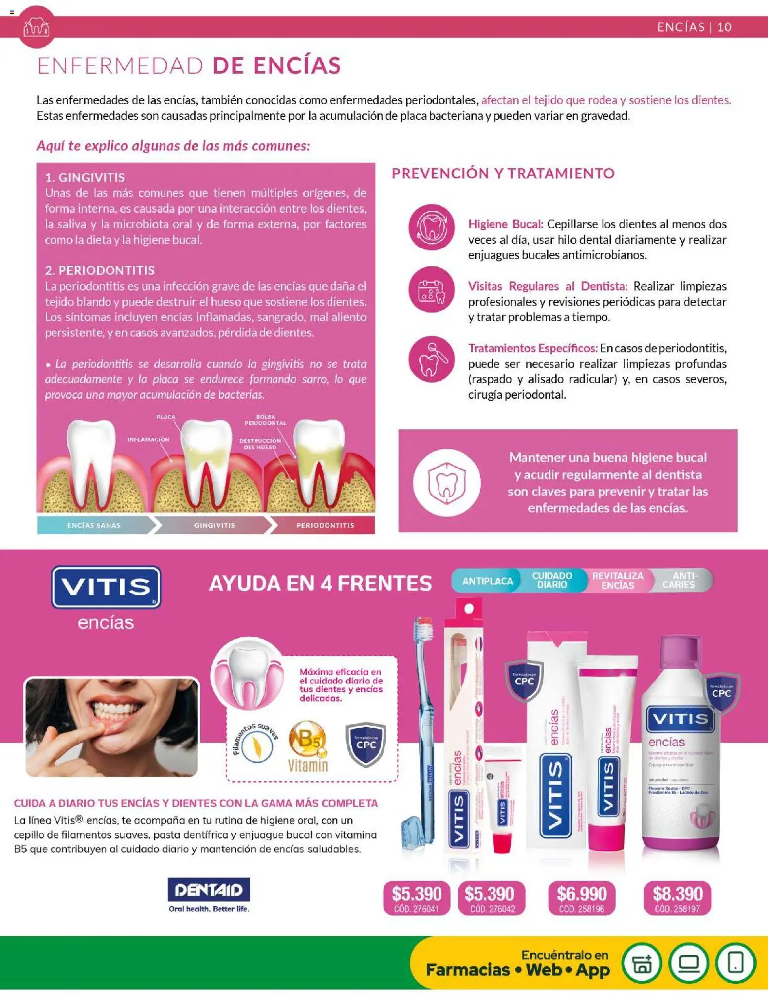 Cruz Verde - Bucal Pro │ válido desde el 01.03.2026 | Página: 10 | Productos: Bolsa, Cepillo, Té, Pasta