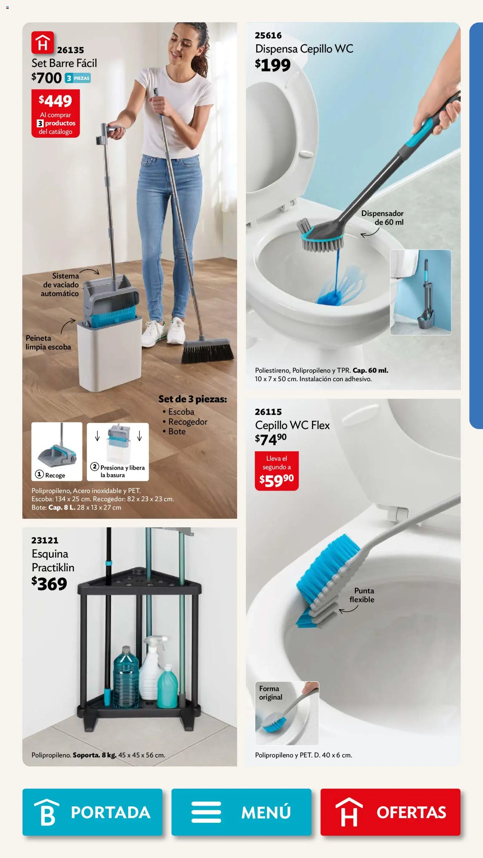 Nuevas ofertas de Betterware válidas en toda la República Mexicana desde el 02/11/2026. ¡Encuentra las mejores ofertas en Betterware campaña 11 2026! | Página: 97