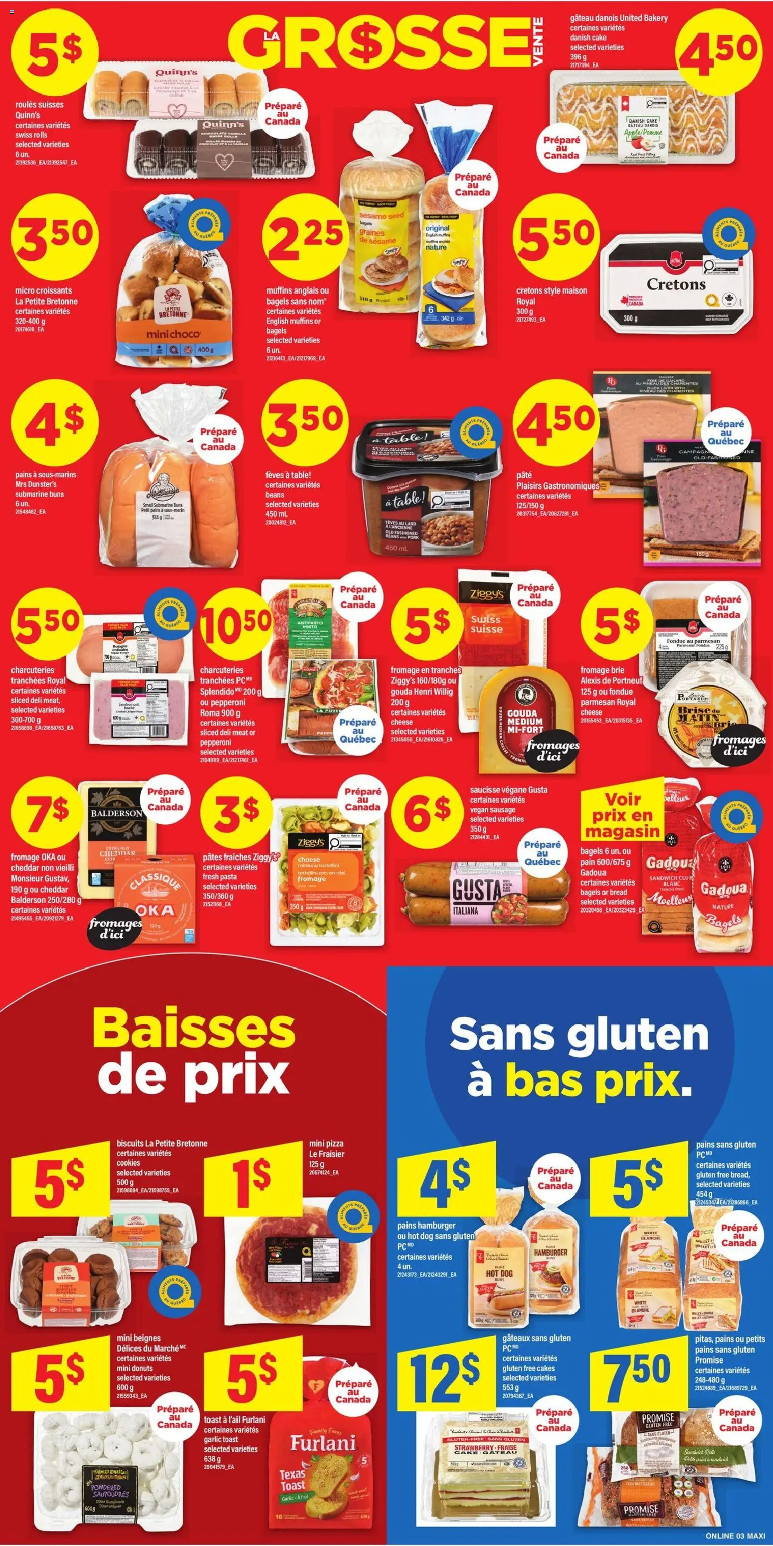 Maxi flyer valid from 28.05.2026 | Page: 6 | Products: Cheese, Bread, Pizza, Pork
