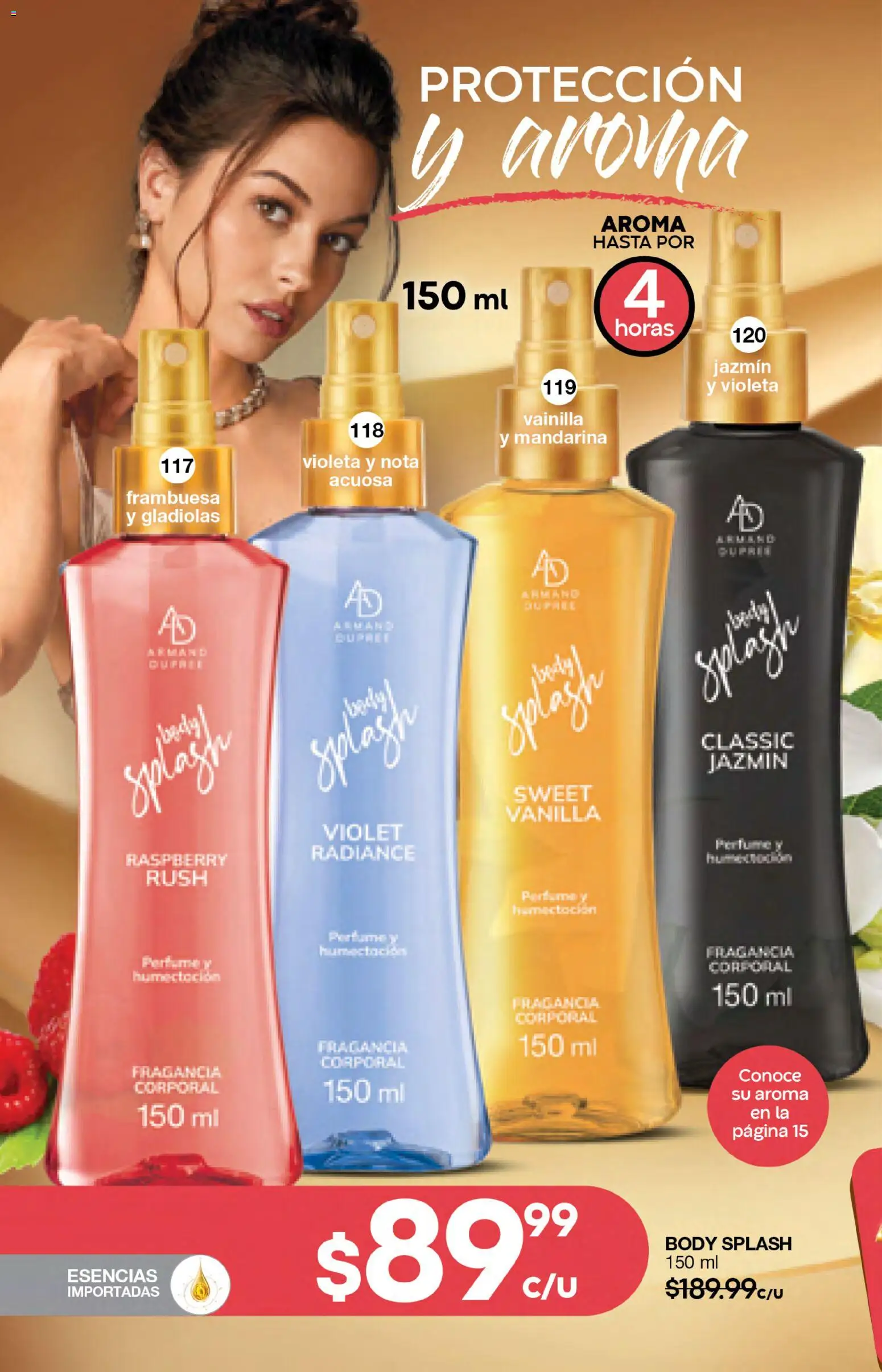 Nuevas ofertas de Fuller válidas en toda la República Mexicana desde el 05/08/2026. ¡Encuentra las mejores ofertas en Fuller campaña 9 2026! | Página: 20 | Productos: Esencias, Body, Perfume, Fragancia
