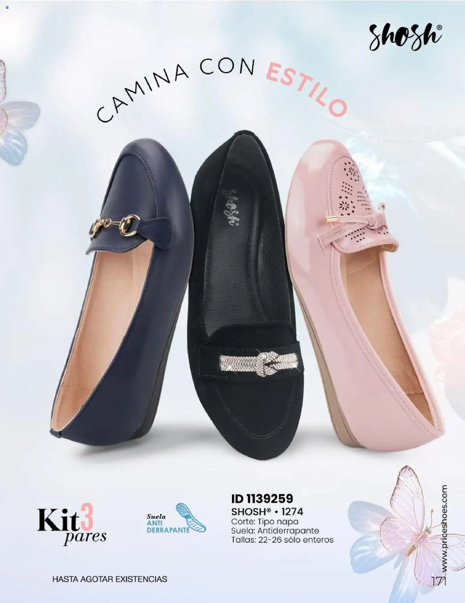 Nuevas ofertas de Price Shoes válidas en toda la República Mexicana desde el 06.05.2026. ¡Encuentra las mejores ofertas en Price Shoes catálogo Todo en uno! | Página: 171