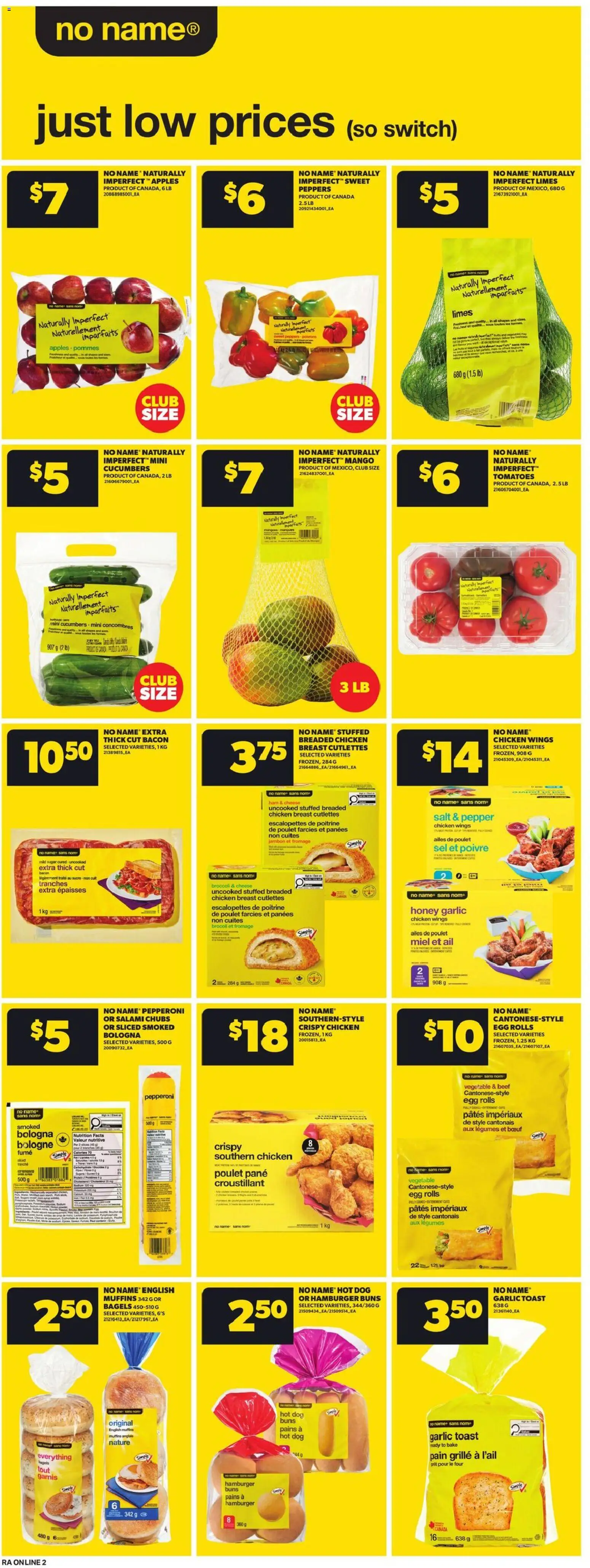 Atlantic Superstore flyer valid from Jul 16, 2026 | Page: 8 | Products: Cucumbers, Muffins, Garlic, Legumes