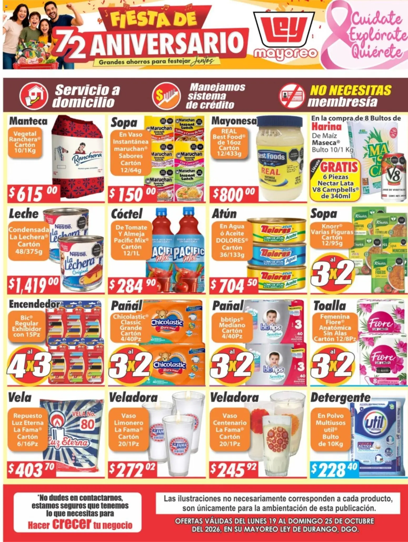 Nuevas ofertas de Casa Ley válidas en toda la República Mexicana desde el 19/10/2026. ¡Encuentra las mejores ofertas en Casa Ley folleto Durango! | Página: 2
