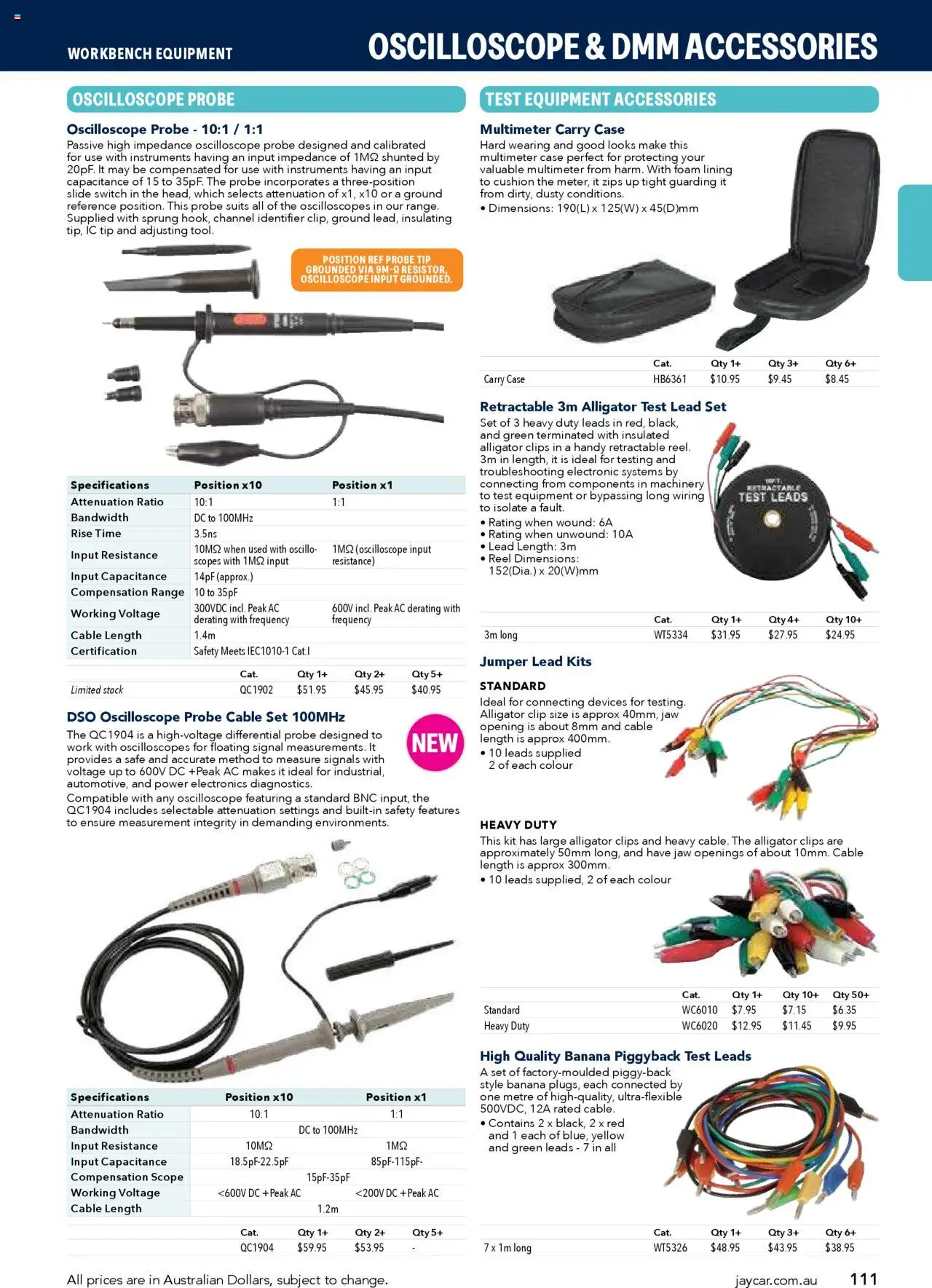 Jaycar catalogue - valid from 09/07/2025 | Page: 111 | Products: Cushion, Accessories, Clips, Safe