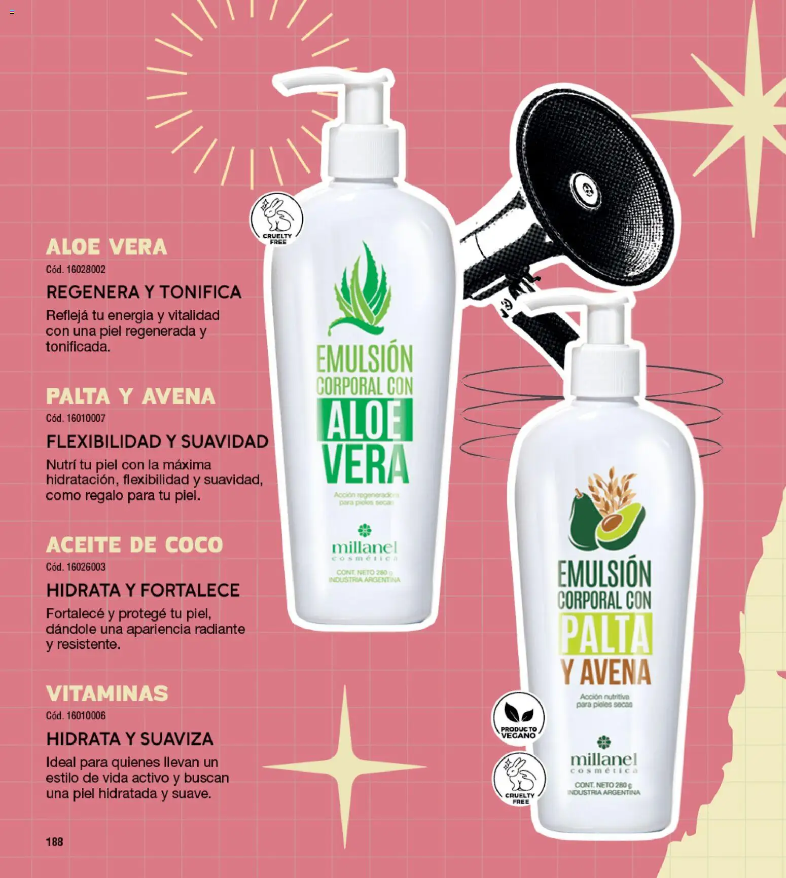 Millanel - Catálogo │ válido desde el 25.05.2026 | Página: 212 | Productos: Avena, Emulsión, Palta, Radiante