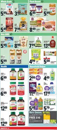 Preview of Metro weekly flyer / circulaire from shop Metro valid from Sep 24, 2026 | Page: 13