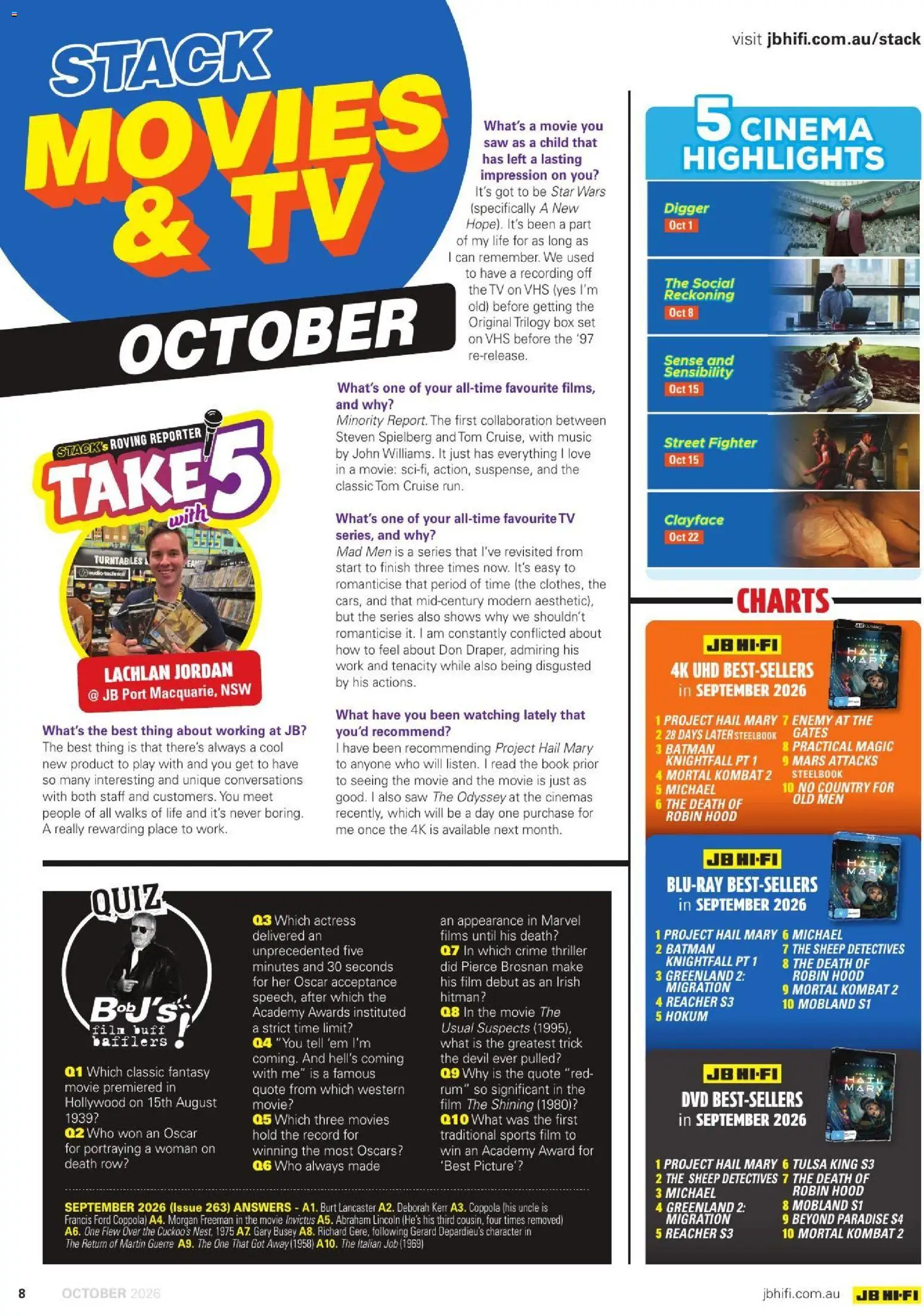 JB Hi-Fi catalogue - valid from 01/10/2026 | Page: 8 | Products: Box, Saw, Rum, Tv