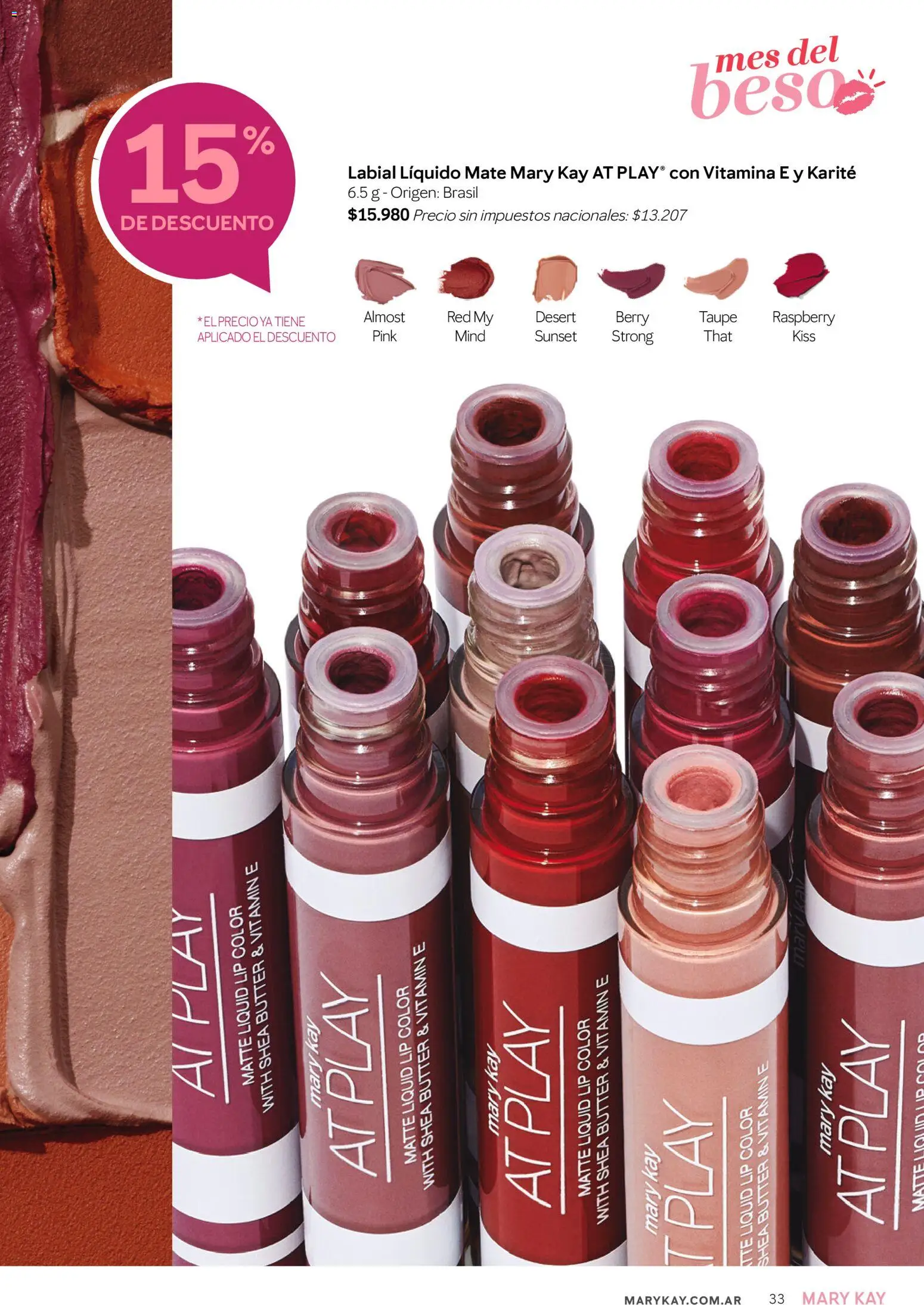 Mary Kay - Look Digital Otoño 2026 │ válido desde el 01/04/2026 | Página: 33 | Productos: Mate