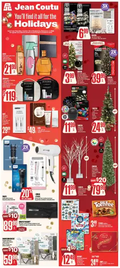 Preview of Jean Coutu flyer - Holiday Booklet from shop Jean Coutu valid from Oct 29, 2026