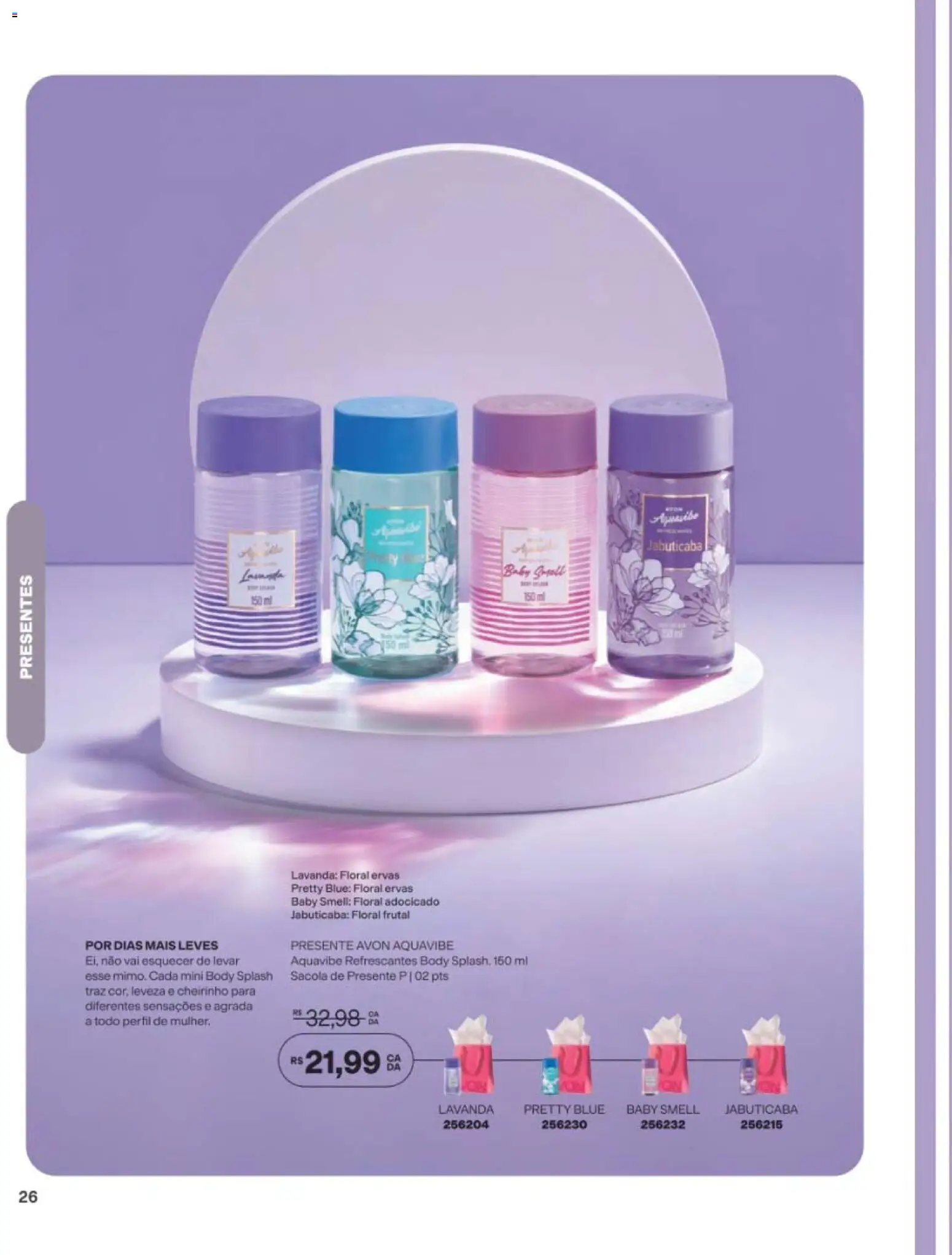 Avon Folheto - válido de 29/06/2026 | Página: 26 | Produtos: Body