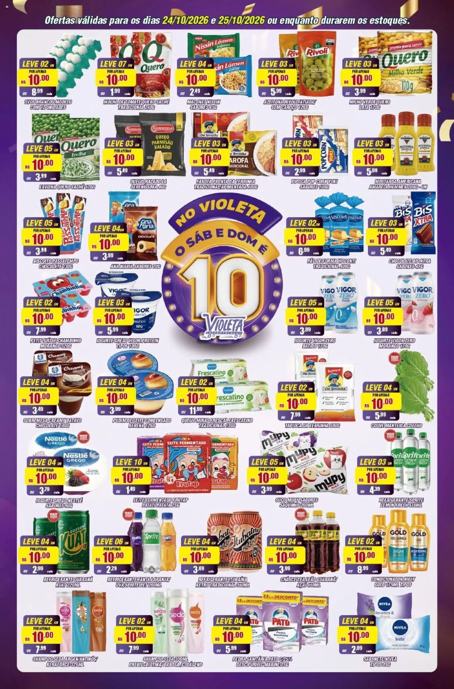 Violeta Supermercados Folheto - válido de 24/10/2026 | Página: 3