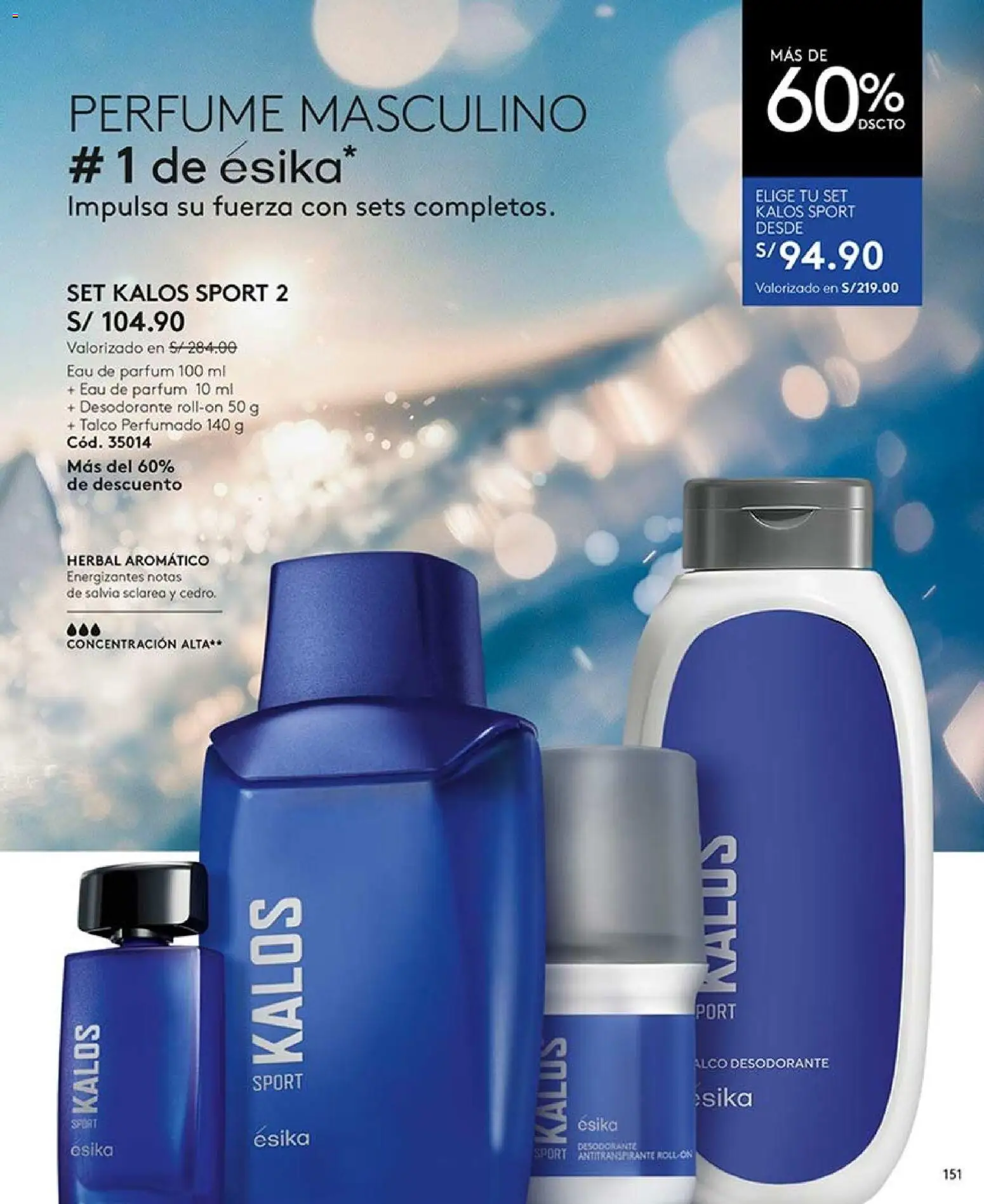Catálogo Ésika válido desde 02/08/2026 | Página: 163 | Productos: Desodorante, Antitranspirante, Perfume