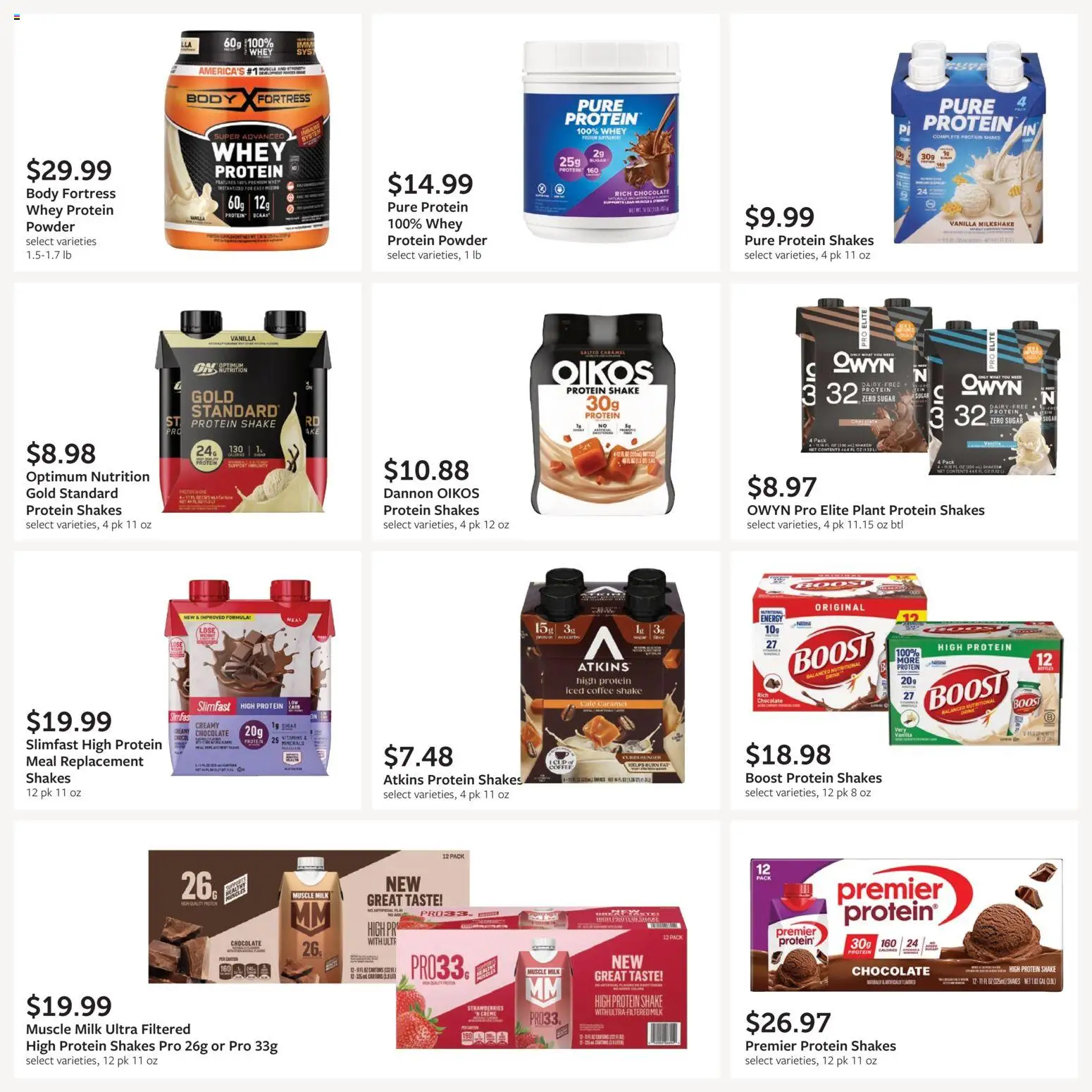 Fareway Monthly Ad - valid from 08/31/2026 | Page: 21 | Products: Powder, Milk, Sugar, Vanilla