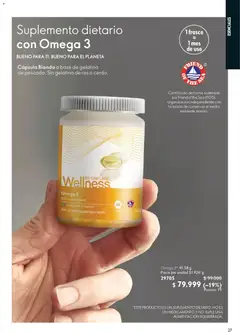 Oriflame catálogo -  Vista previa de la revista de la tienda Oriflame valido desde el 20/06/2026 | Página: 27 | Productos: Frasco, Gelatina, Suplemento dietario