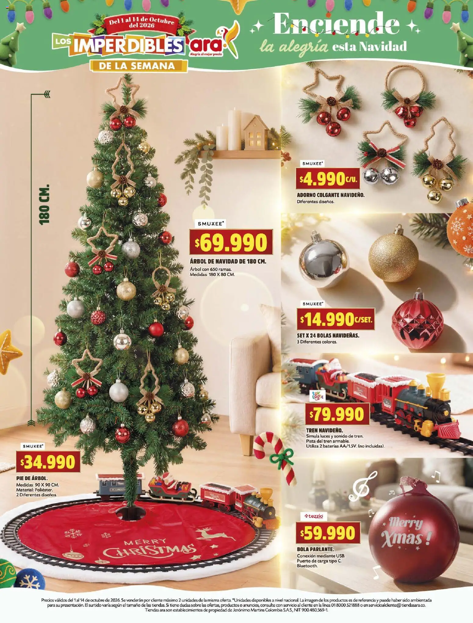 Ara revista - valida desde el 01/10/2026 | Página: 18 | Productos: Sobre