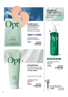 Vista previa de Oriflame campaña 13 2026, nuevo folleto de la tienda, válido en México a partir del 12/09/2026 | Página: 30 | Productos: Exfoliante facial, Exfoliante, Limpiador, Limpiador facial