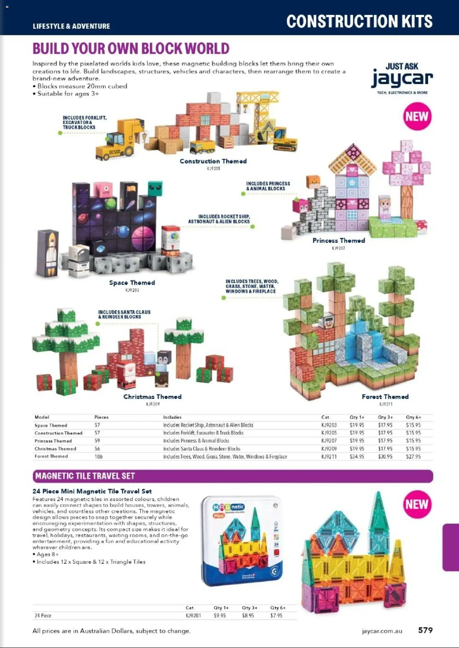 Jaycar catalogue - valid from 31/08/2026 | Page: 576 | Products: Kits, Rocket, Tiles