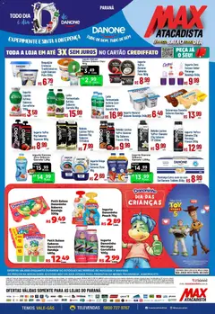 Max Atacadista ofertas Danone - Pré-Visualização do folheto da loja Max Atacadista, válido de 09/10/2026