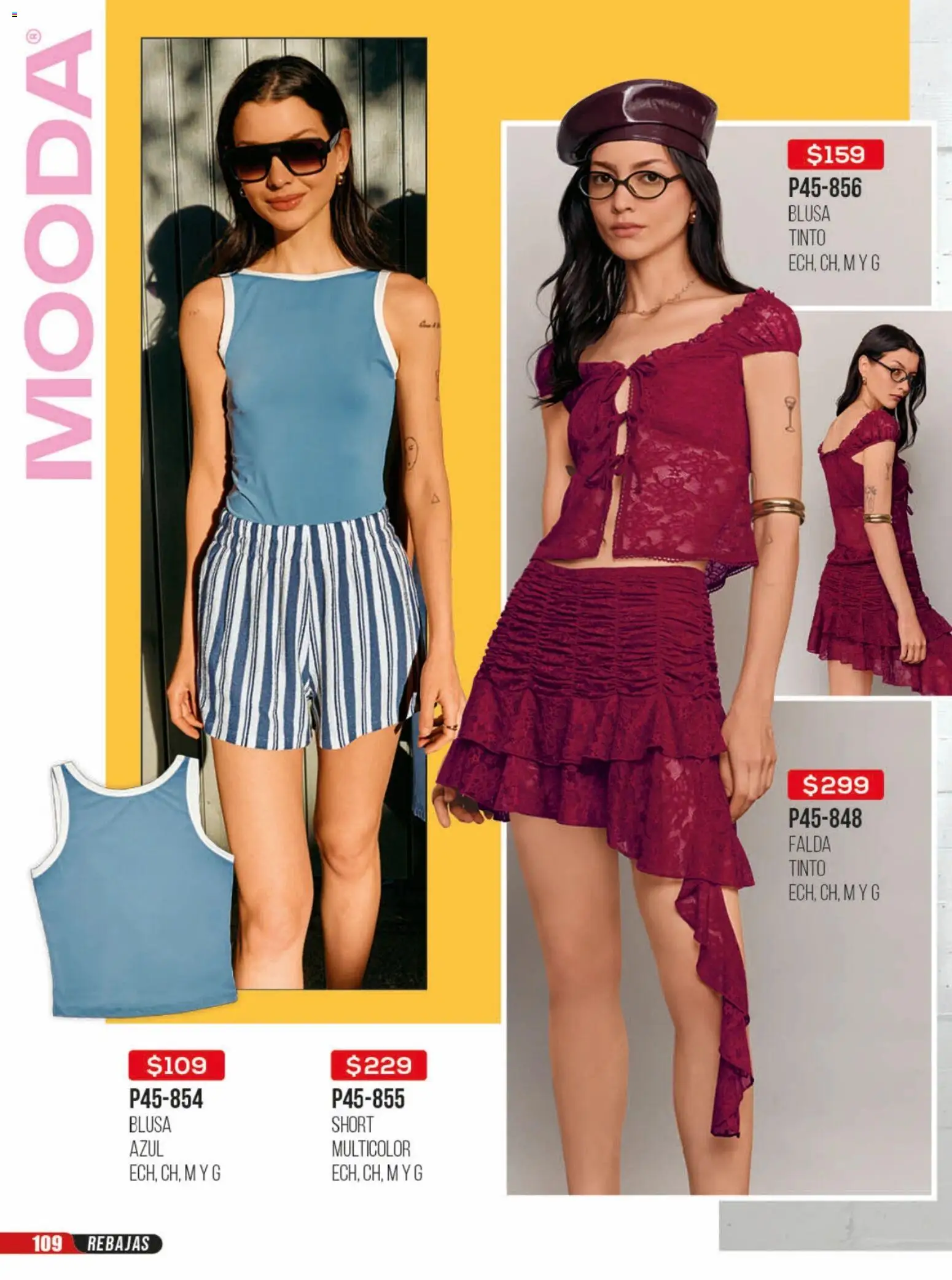 Nuevas ofertas de Cklass válidas en toda la República Mexicana desde el 23/06/2026. ¡Encuentra las mejores ofertas en Cklass catálogo Rebajas sobre rebajas ropa! | Página: 110 | Productos: Blusa, Falda, Short